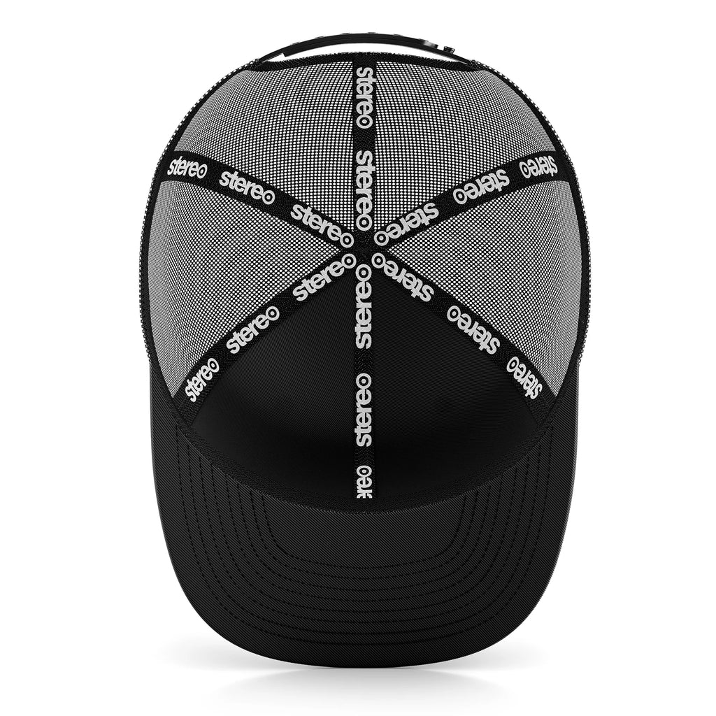 Limited Edition Stereo Trucker Hat - Black