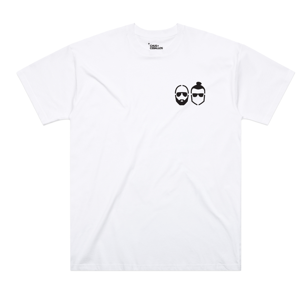 Chus & Ceballos Reunion Tour 2026 Tee - White