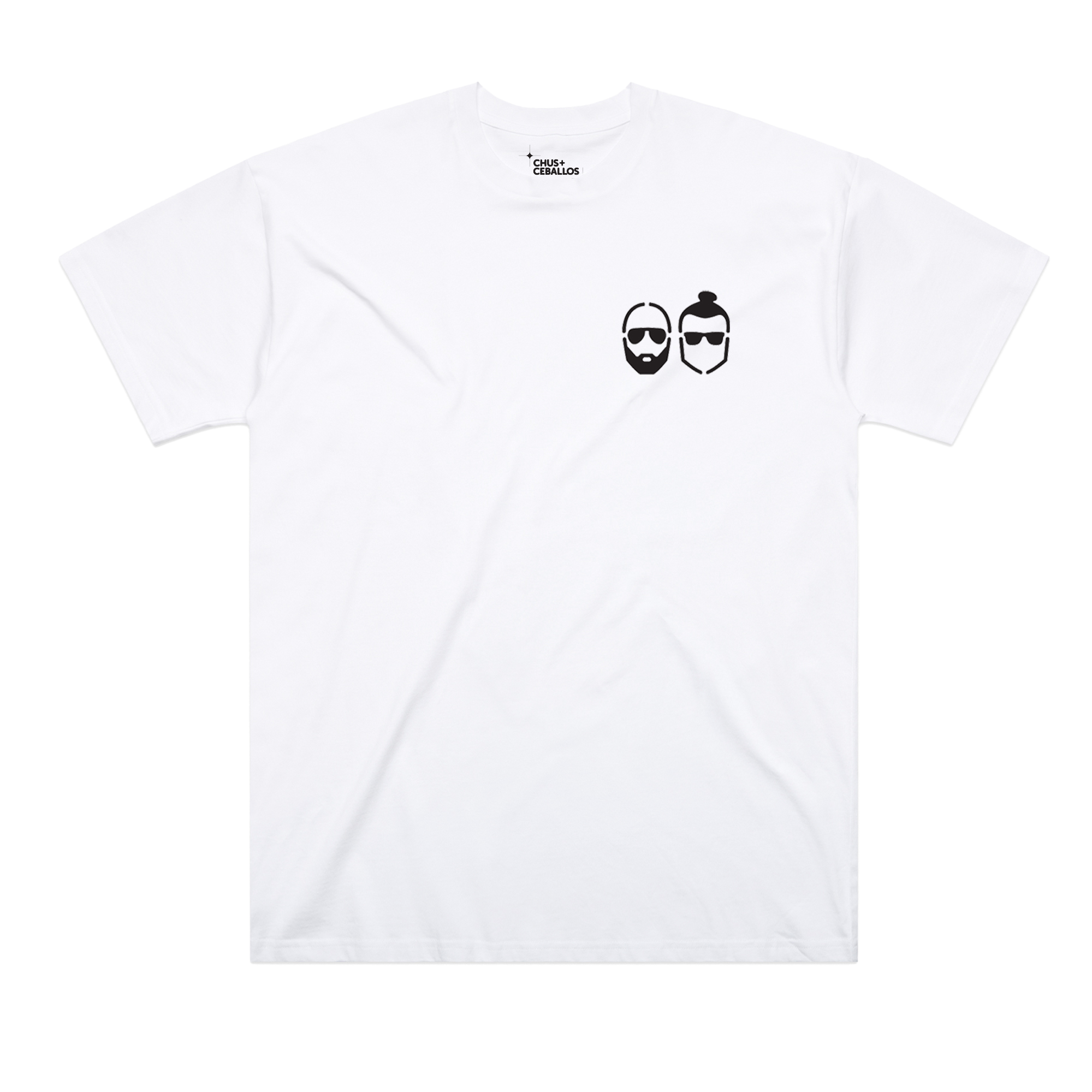 Chus & Ceballos Reunion Tour 2026 Tee - White