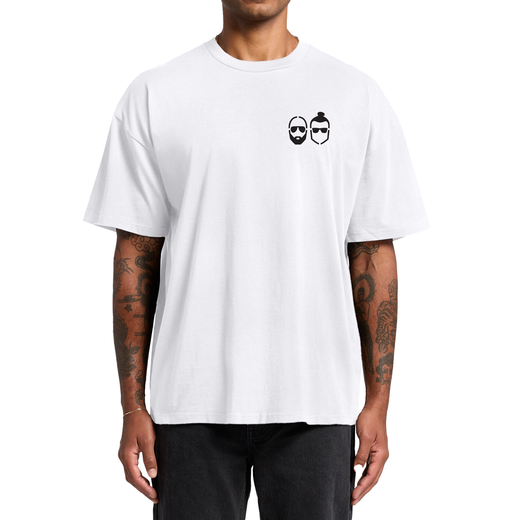 Chus & Ceballos Reunion Tour 2026 Tee - White