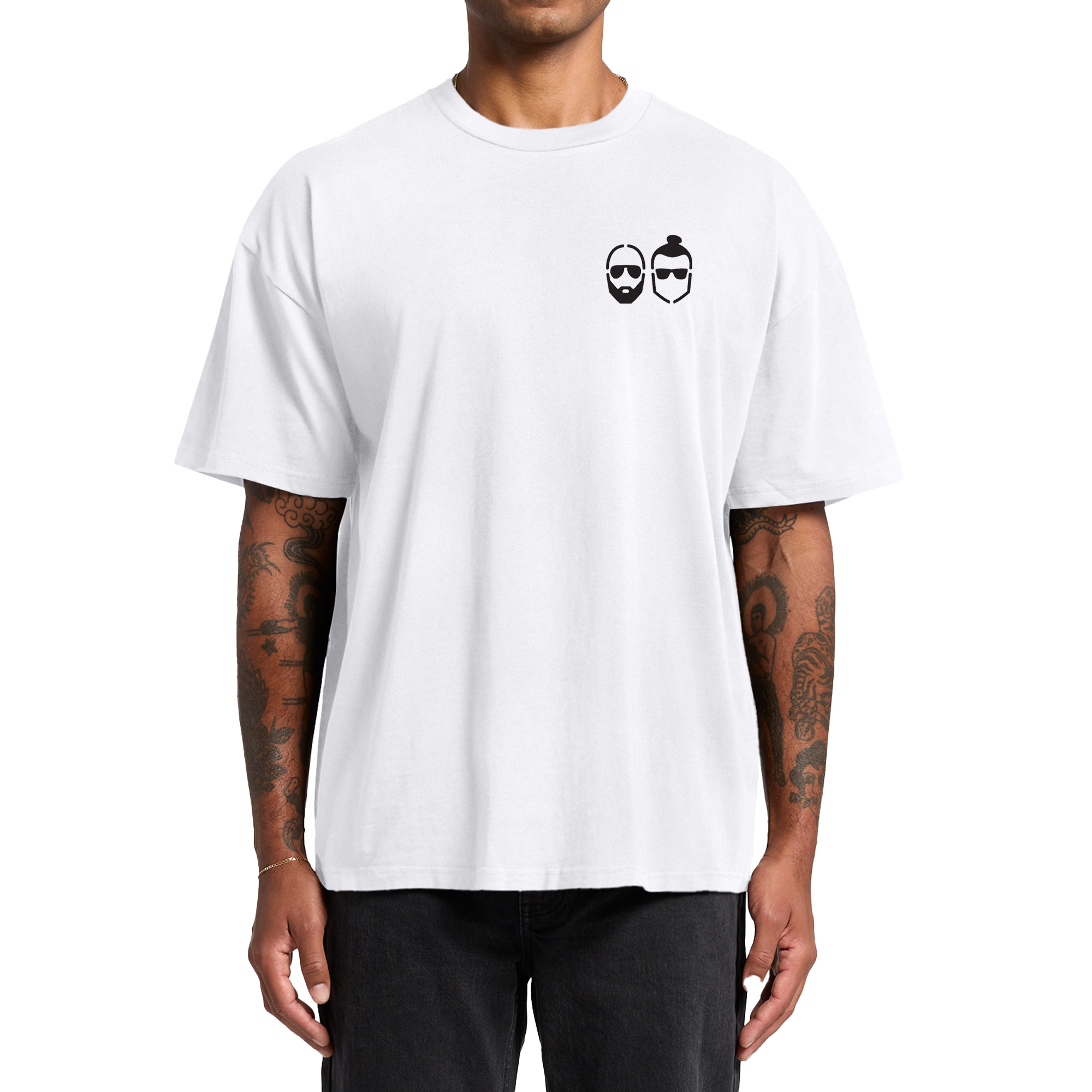 Chus & Ceballos Reunion Tour 2026 Tee - White