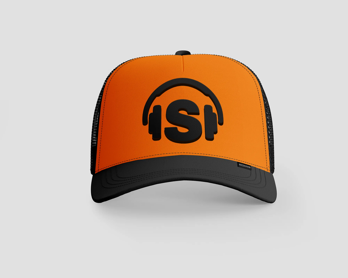 Limited Edition Stereo Trucker Hat - Orange