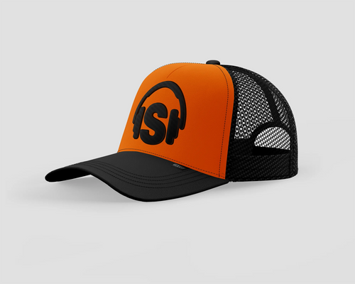 Limited Edition Stereo Trucker Hat - Orange