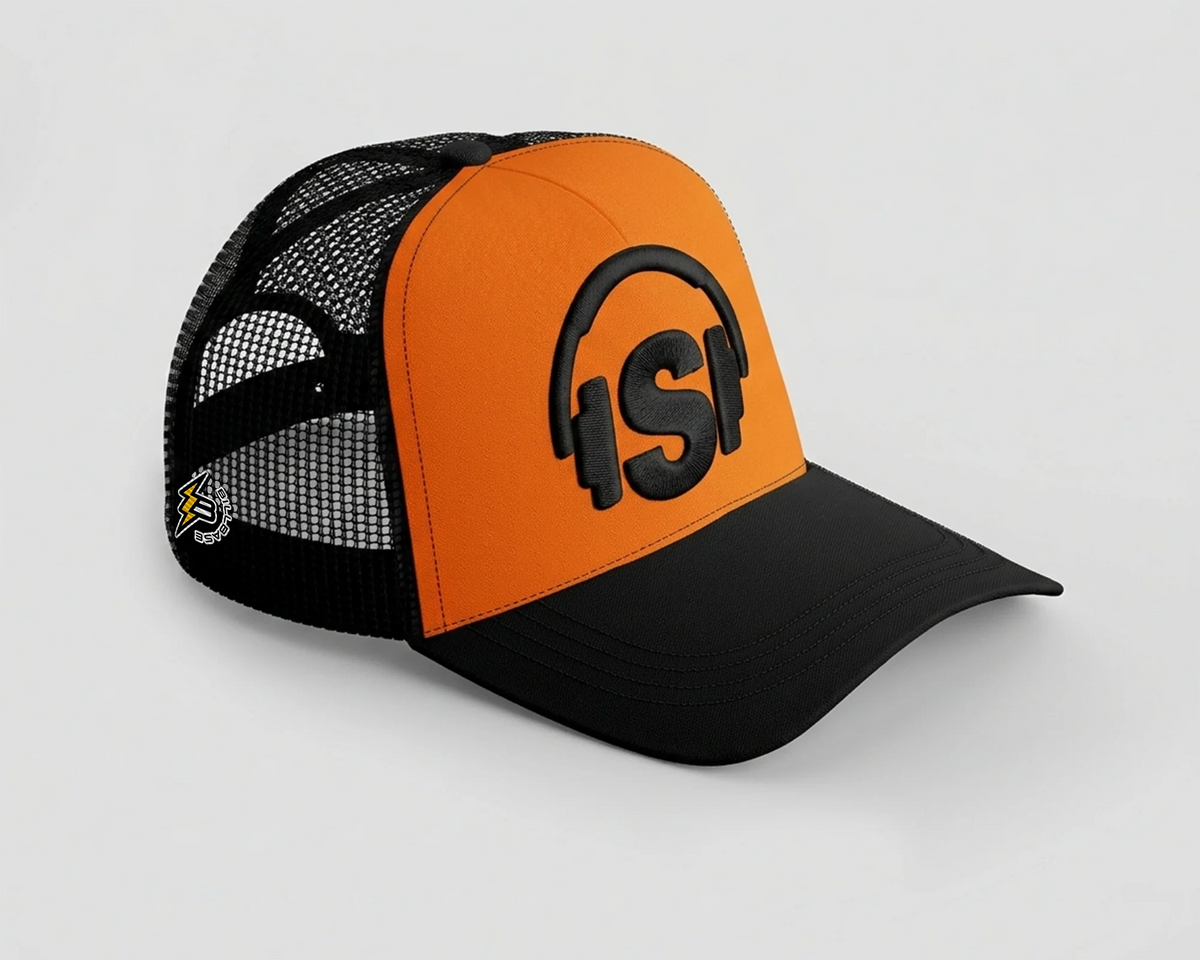 Limited Edition Stereo Trucker Hat - Orange