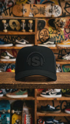 Limited Edition Stereo Trucker Hat - Black